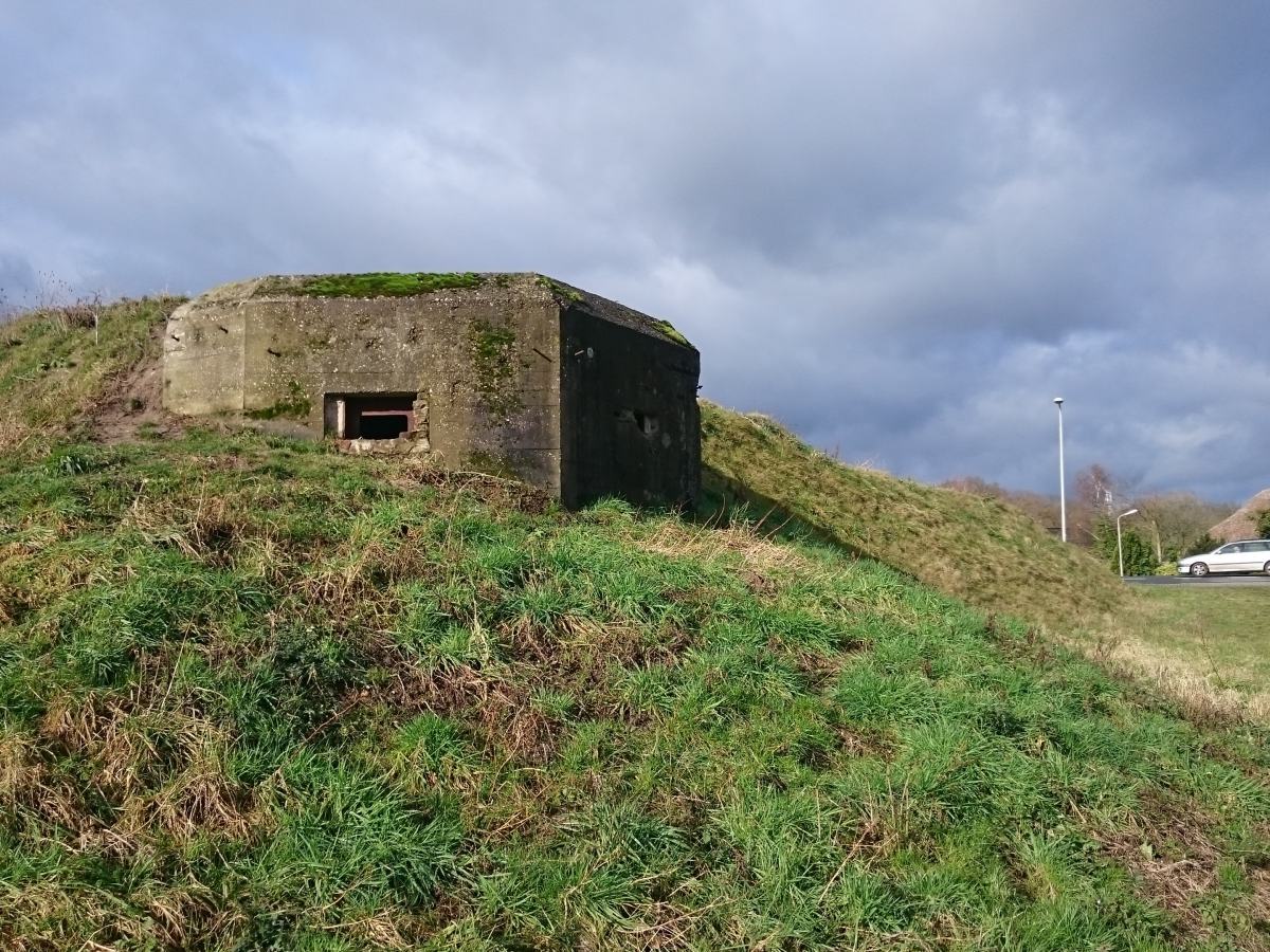 Kazematten en loopgraven Grebbeberg