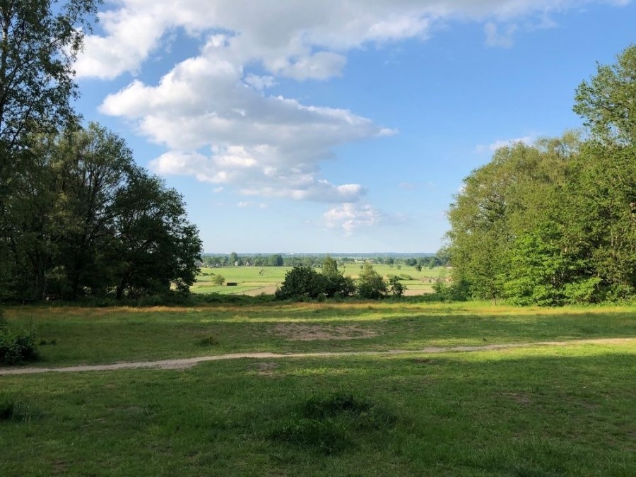 Gemarkeerde wandelroute Laarsenberg uitzichtpunt